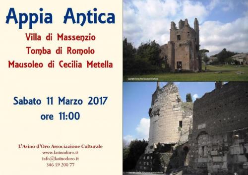 Villa Di Massenzio E Mausoleo Di Cecilia Metella - Roma