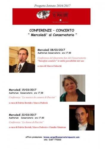 Mercoledì In Conservatorio - La Spezia