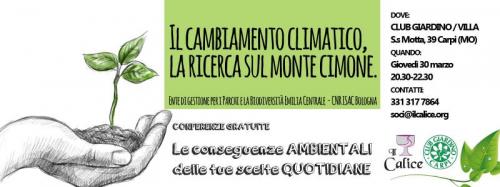 Il Cambiamento Climatico, La Ricerca Sul Monte Cimone - Carpi