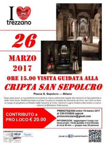 Visita Alla Cripta Di San Sepolcro - Trezzano Sul Naviglio