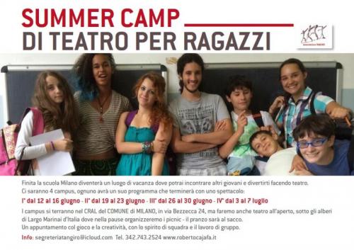 Campus Di Teatro Per Ragazzi - Milano
