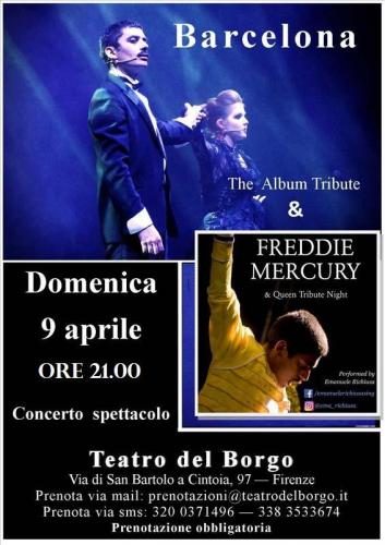 Barcelona & Freddie Mercury Tribute Night - Firenze