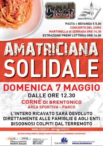 Amatriciana Solidale - Brentonico