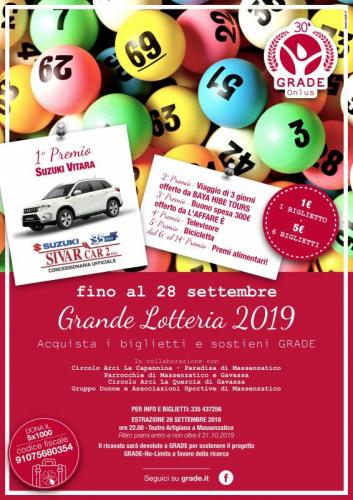 Grande Lotteria Per Il Grade - Reggio Emilia