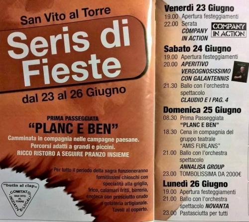 Sagra Seris Di Fieste - San Vito Al Torre