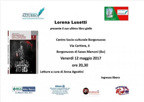 Presentazione Del Libro Di Lorena Lusetti - Sasso Marconi