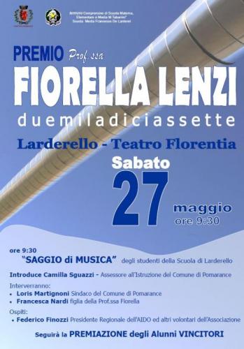 Premio Fiorella Lenzi - Pomarance