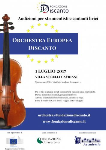 Orchestra Europa Discanto - Mozzecane