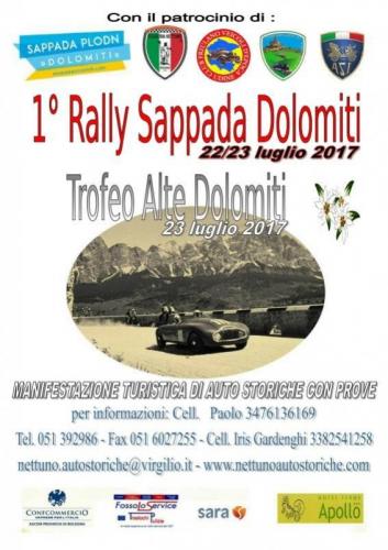 Rally Sappada Dolomiti - Trofeo Alte Dolomiti - Belluno