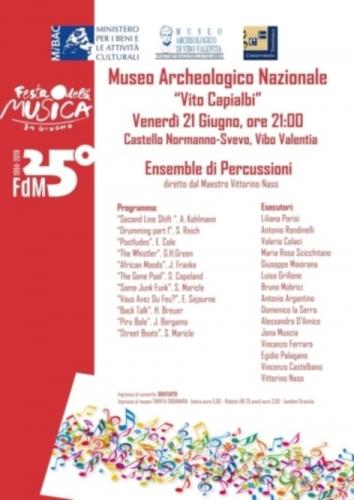 Festa Della Musica - Polo Museale Della Calabria - 