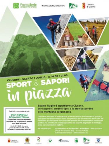Sport E Sapori In Piazza - Clusone