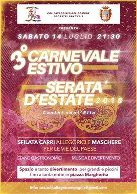 Carnevale Estivo A Castel Sant'elia - Castel Sant'elia