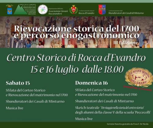 Rievocazione Storica Del 1700 - Rocca D'evandro
