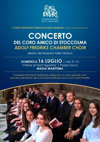 Concerto Del Coro Amico Di Stoccolma - Massa Marittima