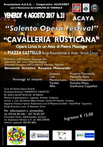 Salento Opera Festival - Vernole