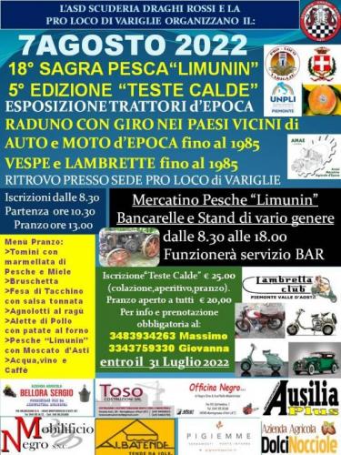 Sagra Della Pesca Limunin A Variglie - Asti