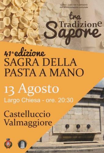 Sagra Della Pasta Fatta A Mano A Castelluccio Valmaggiore - Castelluccio Valmaggiore