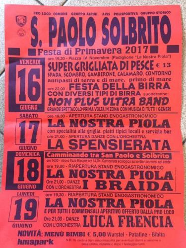 Festa Di Primavera A San Paolo Solbrito - San Paolo Solbrito