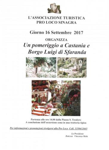 Un Pomeriggio A Castinia E Borgo Luigi Di Sfaranda - Sinagra
