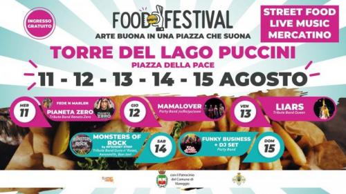 Food Festiva A Torre Del Lago Puccini  - Viareggio