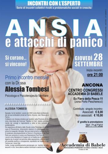 Incontro Con La Dr.ssa Alessia Tombesi - Ancona