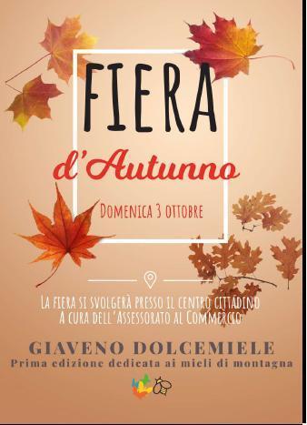 Fiera Commerciale D'autunno A Giaveno - Giaveno