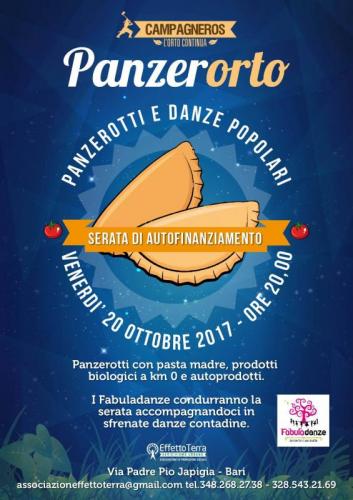 Panzerorto - Panzerotti E Danze Popolari A Bari - Bari