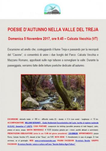 Poesie D'autunno Nella Valle Del Treja - Calcata
