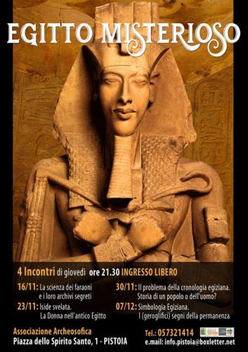 Egitto Misterioso - Pistoia