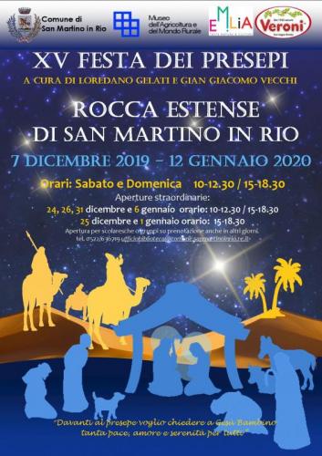 Festa Dei Presepi Alla Rocca Estense - San Martino In Rio