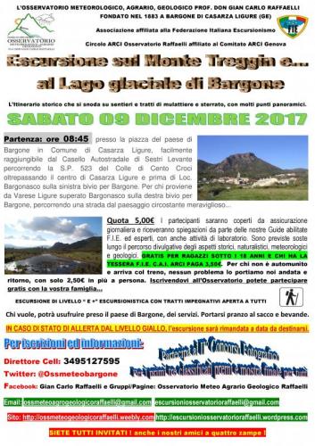 Escursione Sul Monte Treggin E Al Lago Glaciale Di Bargone - Casarza Ligure