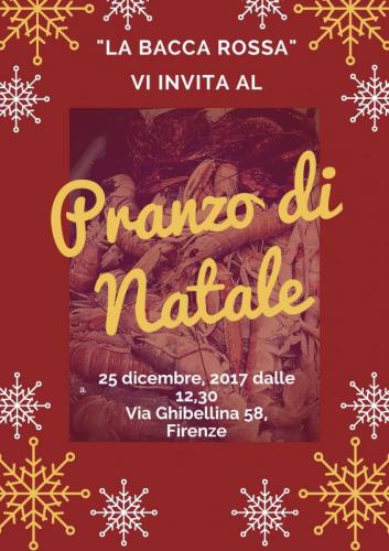 Il Pranzo Di Natale Alla Baccarossa - Firenze