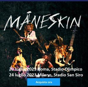 I Maneskin In Concerto - Milano