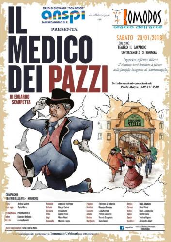 Il Medico Dei Pazzi Di Eduardo Scarpetta - Santarcangelo Di Romagna