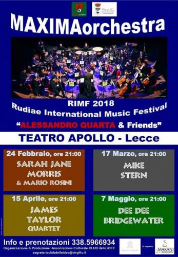 Maximaorchestra Rudiae International Music Festival Alessandro Quarta & Friends - Lecce
