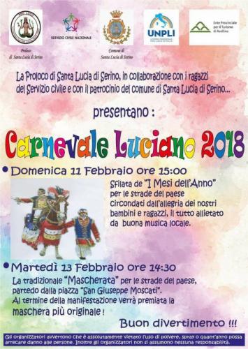 Carnevale Luciano A Santa Lucia Di Serino - Santa Lucia Di Serino