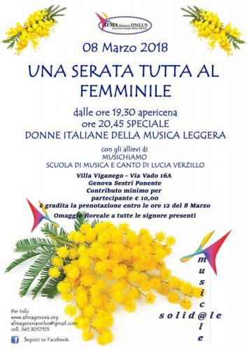 Festa Della Donna All'afma - Genova
