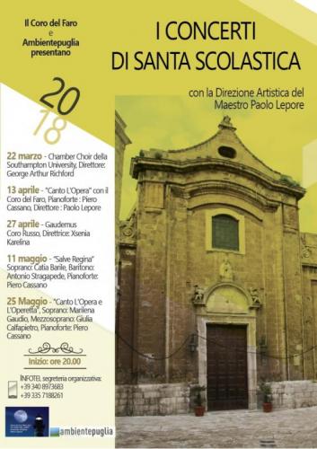 I Concerti Di Santa Scolastica - Bari