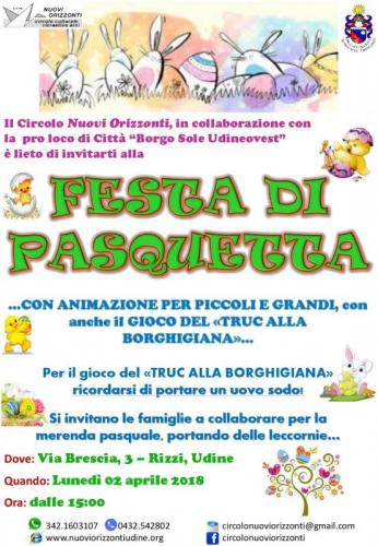 Festa Di Pasquetta Al Circolo Nuovi Orizzonti - Udine