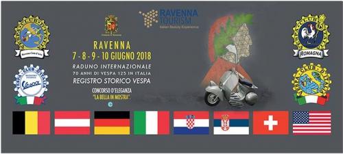 Raduno Internazionale Registro Storico Vespa A Ravenna - Ravenna