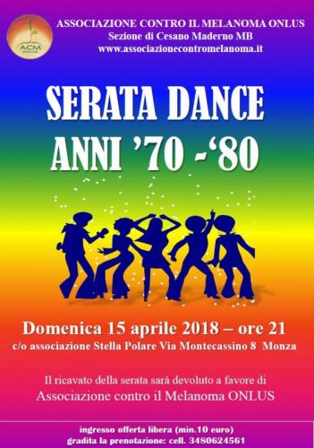 Serata Dance Anni 70-80 - Monza