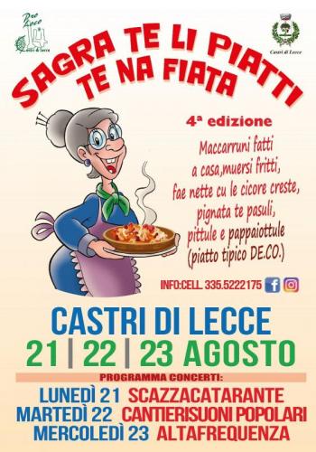 Sagra Te Li Piatti Te Na Fiata - Castri Di Lecce