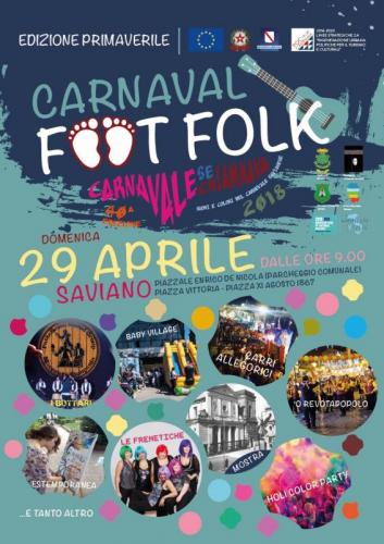 Carnaval Foot Folk - Saviano