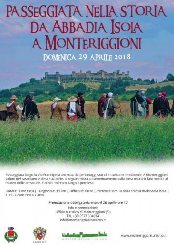 Passeggiata Nella Storia Da Abbadia Isola A Monteriggioni - Monteriggioni