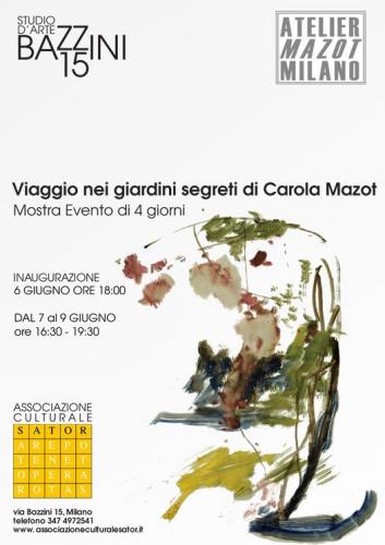 Mostra Personale Carola Mazot - Milano