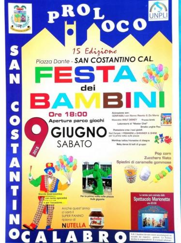 Festa Dei Bambini A San Costantino Calabro - San Costantino Calabro