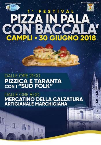 Festival Della Pizza In Pala Con Baccalà - Campli