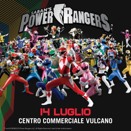 I Power Rangers Al Vulcano - Sesto San Giovanni