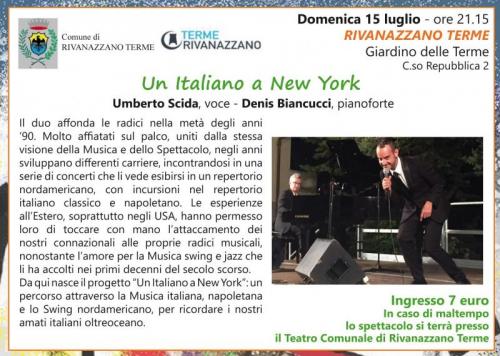 Un Italiano A New York - Rivanazzano Terme