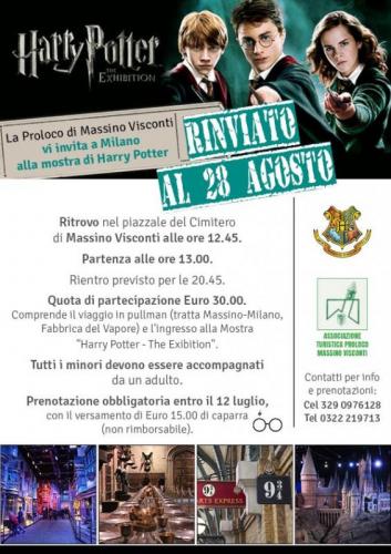 Gita A Milano Alla Harry Potter - The Exhibition - Massino Visconti